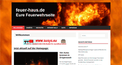 Desktop Screenshot of feuer-haus.de